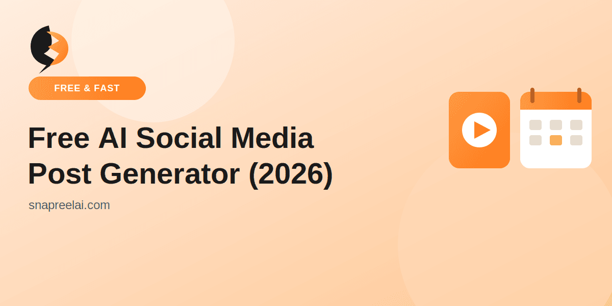 Free AI Tools to Turn Raw Footage into Scroll-Stopping Social Posts (2026)